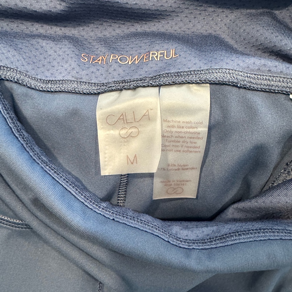 CALIA by Carrie Underwood Blue Athletic Shorts
